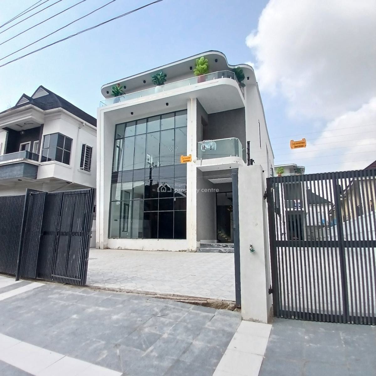 Newly Built  5 Bedroom Detached Duplex with  Swimming Pool, Chevron Toll Gate,chevron Axis, Lekki, Lagos, Detached Duplex for Sale
