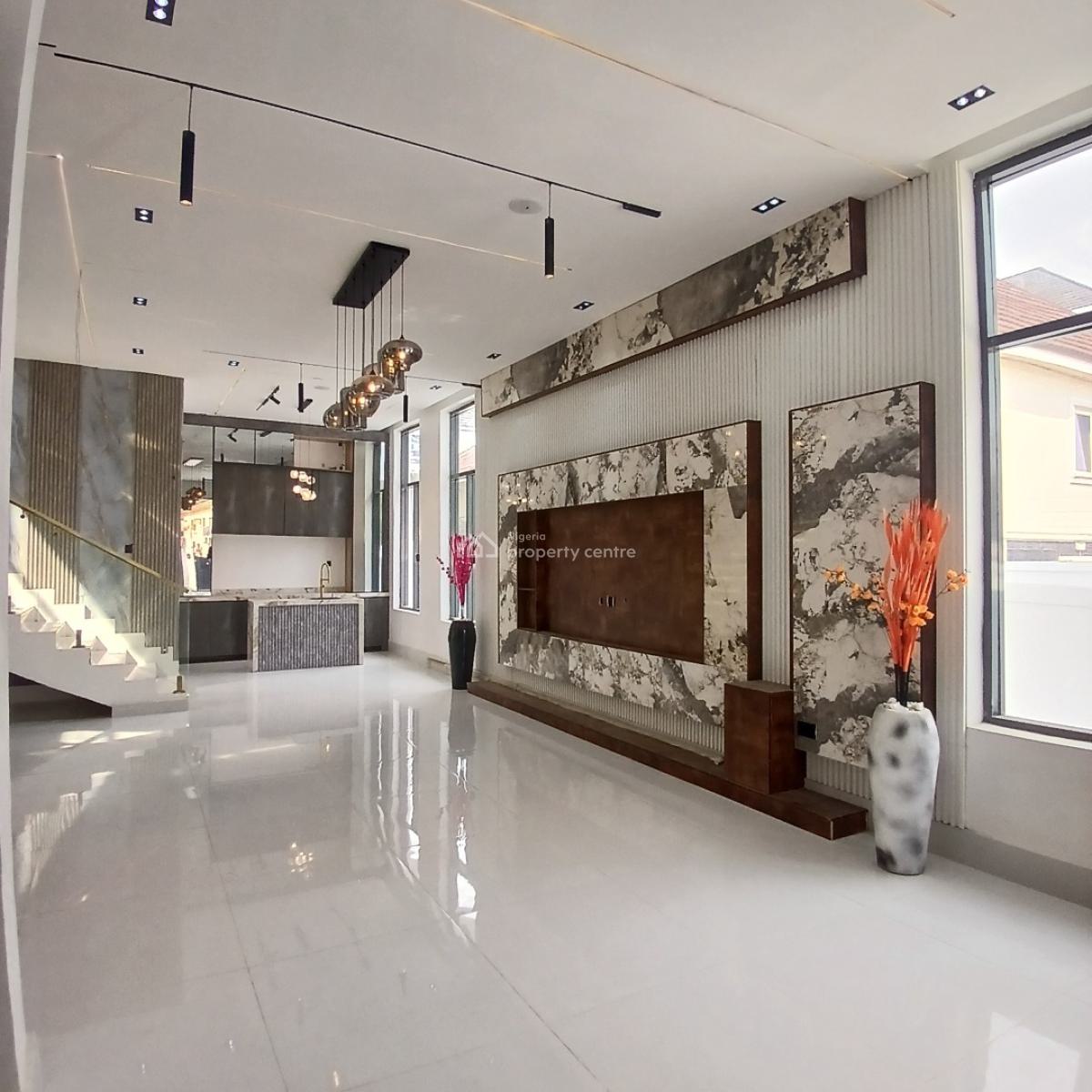 Newly Built  5 Bedroom Detached Duplex with  Swimming Pool, Chevron Toll Gate,chevron Axis, Lekki, Lagos, Detached Duplex for Sale