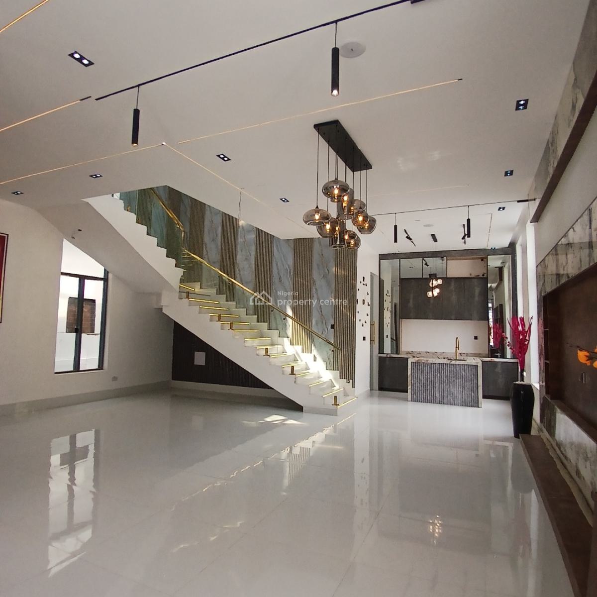 Newly Built  5 Bedroom Detached Duplex with  Swimming Pool, Chevron Toll Gate,chevron Axis, Lekki, Lagos, Detached Duplex for Sale