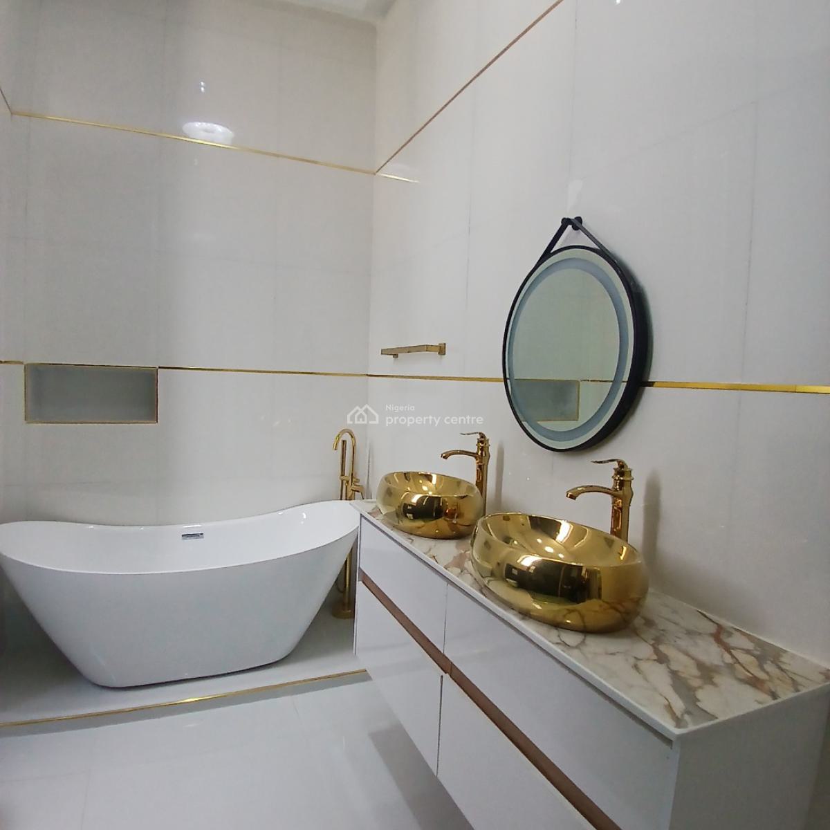 Newly Built  5 Bedroom Detached Duplex with  Swimming Pool, Chevron Toll Gate,chevron Axis, Lekki, Lagos, Detached Duplex for Sale