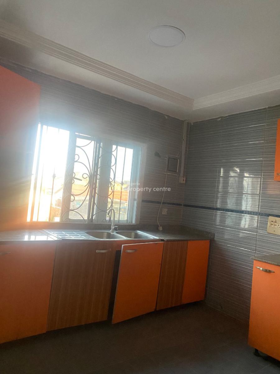 Spacious 2 Bedroom Apartment Upstairs, Silverland Estate, Sangotedo, Ajah, Lagos, Flat / Apartment for Rent