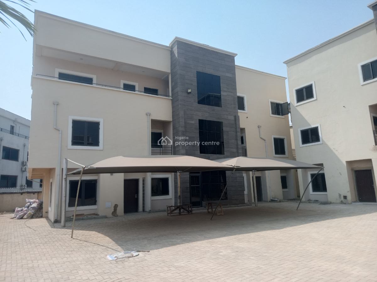 Newly Built 4 Bedroom Terrace Duplex with Bq, Mobil Fillings Station, Mabushi, Abuja, Terraced Duplex for Rent