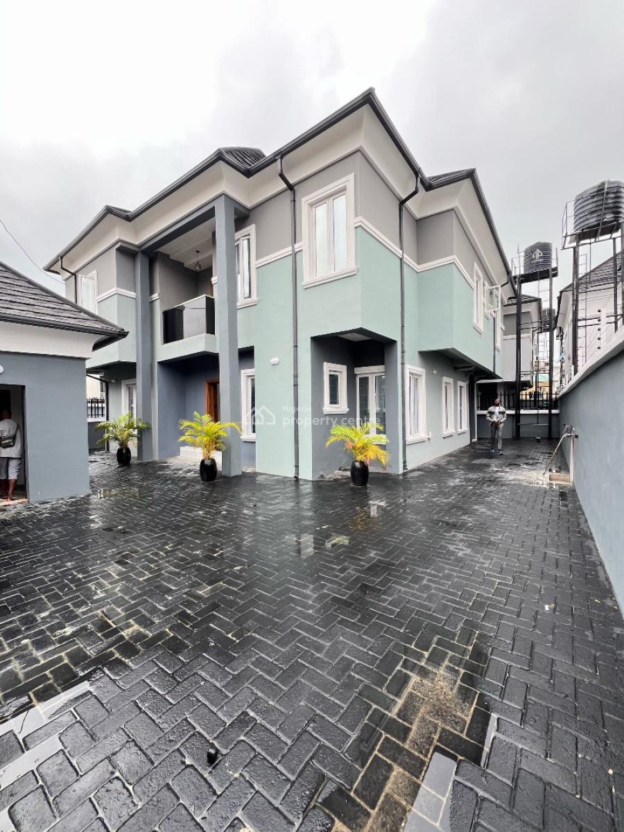 Spacious 5 Bedroom Detaced Duplex with Bq in a Serene Environment, Ikate Elegushi, Lekki, Lagos, Detached Duplex for Sale