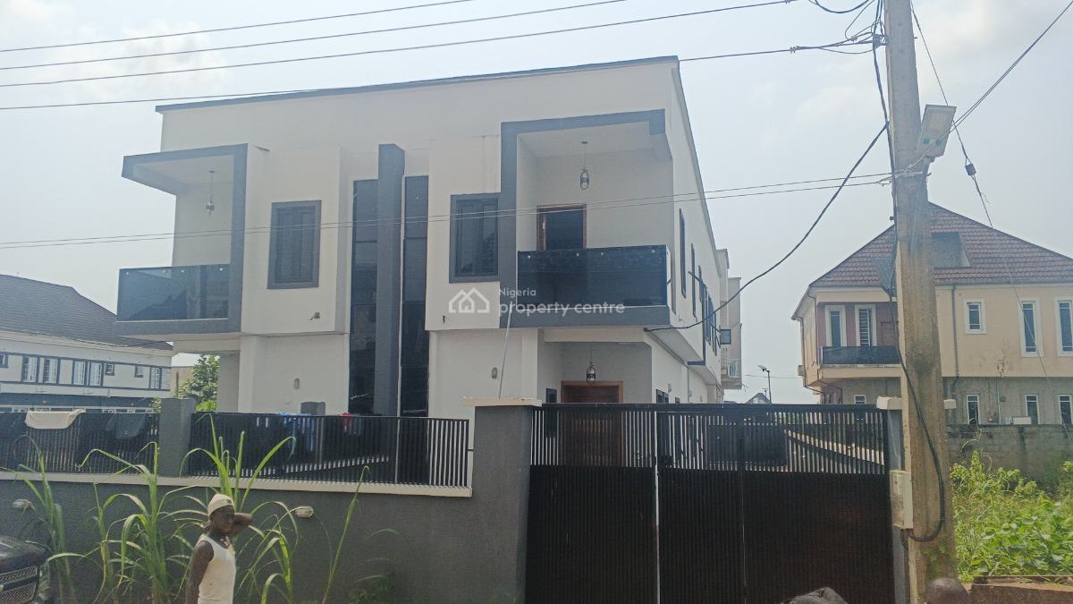 Newly Built 4 Bedrooms Semi Detached Duplex with Boys Quarter, Beechwood Estate, Imalete Alafia, Ibeju Lekki, Lagos, Semi-detached Duplex for Sale