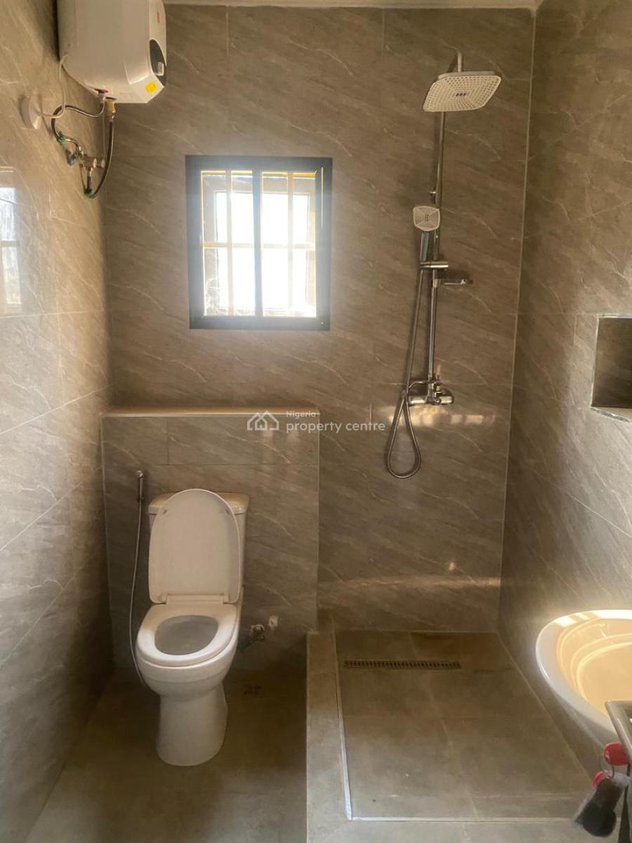 Stunning 3 Bedroom Flat on The Ground Floor Along a Tarred Road, Jahi, Abuja, Flat / Apartment for Rent