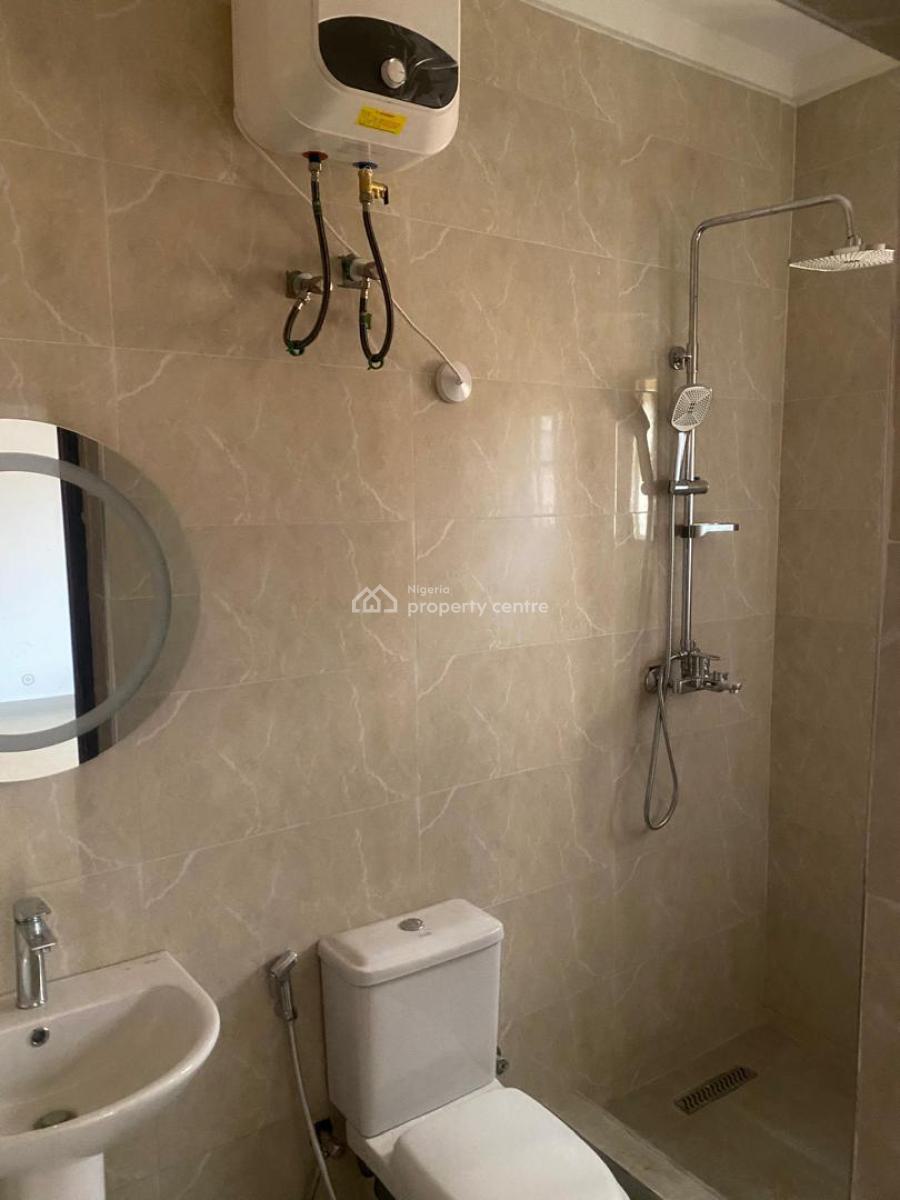 Stunning 3 Bedroom Flat on The Ground Floor Along a Tarred Road, Jahi, Abuja, Flat / Apartment for Rent