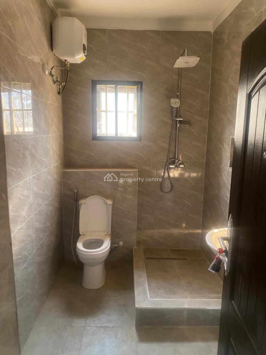 Stunning 3 Bedroom Flat on The Ground Floor Along a Tarred Road, Jahi, Abuja, Flat / Apartment for Rent