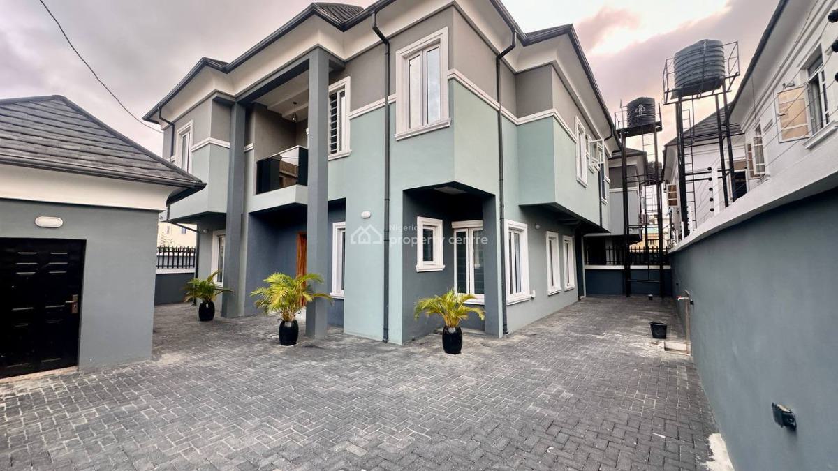 Brand New Very Spacious 5 Bed with Big Compound & Gov Consent, Chisco, Ikate, Lekki, Lagos, Detached Duplex for Sale
