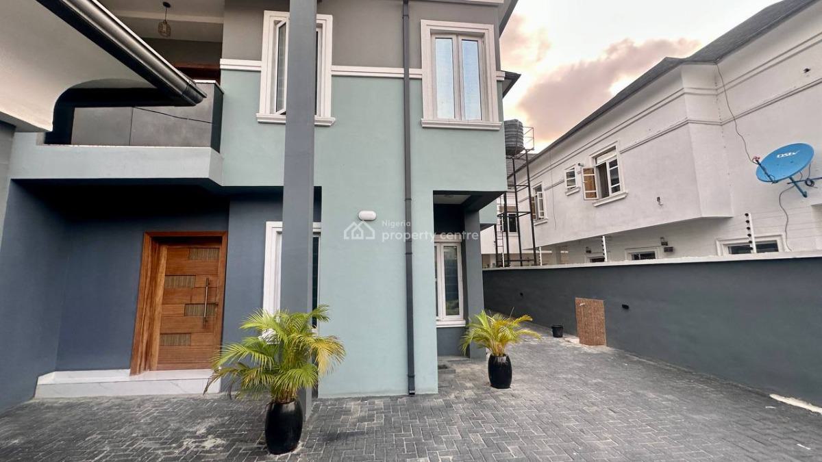 Brand New Very Spacious 5 Bed with Big Compound & Gov Consent, Chisco, Ikate, Lekki, Lagos, Detached Duplex for Sale