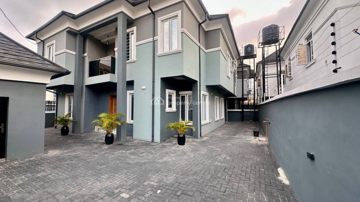 Brand New Very Spacious 5 Bed with Big Compound & Gov Consent, Chisco, Ikate, Lekki, Lagos, Detached Duplex for Sale