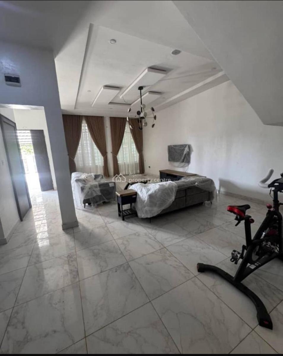 Furnished & Serviced 5 Bedrooms Terrace Duplex with a Bq, Diplomatic Zone, Asokoro District, Abuja, Terraced Duplex for Rent