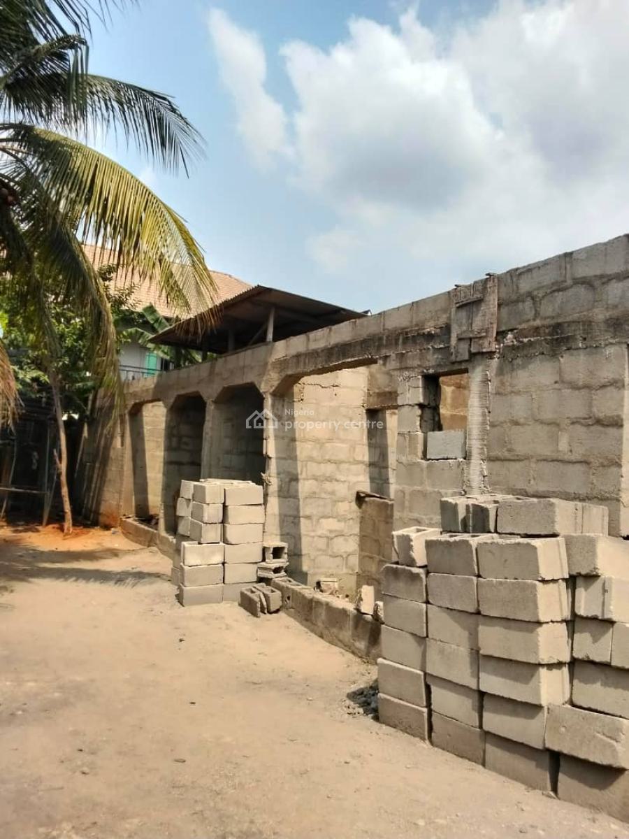 2 Unit of Uncompleted 2 Bedroom Flat  on  428sqm, Peace Estate Canoe, Behind Chivita Ajao Estate, Isolo, Lagos, Block of Flats for Sale