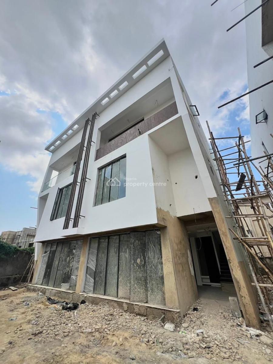 Luxury 4 Bedroom House with 2 Rooms Bq, Study Gym, Sit-out Area & Pool, Parkview, Ikoyi, Lagos, Detached Duplex for Sale