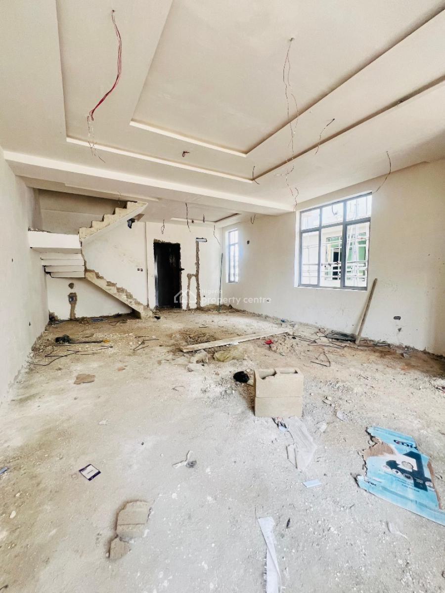 Newly Built 4 Bedroom Terraced Duplex Plus Bq in a Secured Estate, Maryland, Lagos, House for Sale