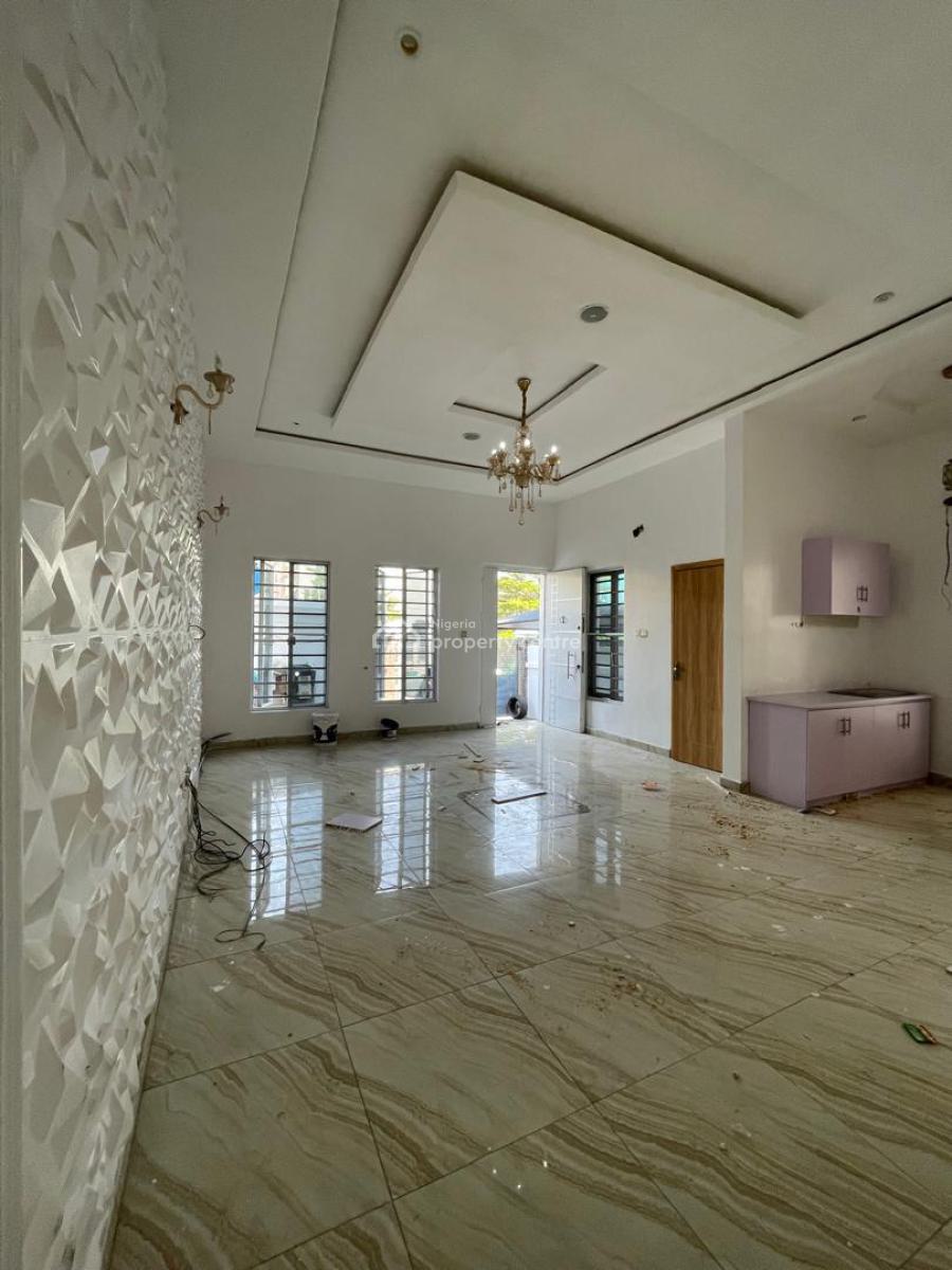 Spaciously Made Studio Apartment + Open Plan Kitchen (downstairs + Balcony), Oral Estate, Lekki, Lagos, House for Rent