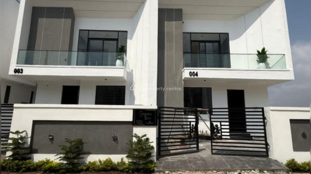 Beautifully Finished 4 Bedroom Semi Detached Duplex, Orchid Road, Lekki, Lagos, Semi-detached Duplex for Sale