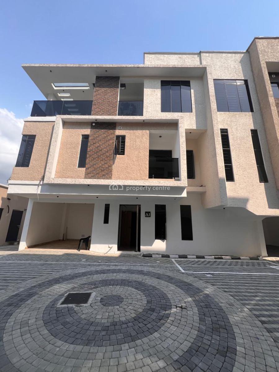 Semi Detached 4 Bedroom Duplex with a Boys Quarter and Penthouse, Lekki Phase 1, Lekki, Lagos, Detached Duplex for Sale