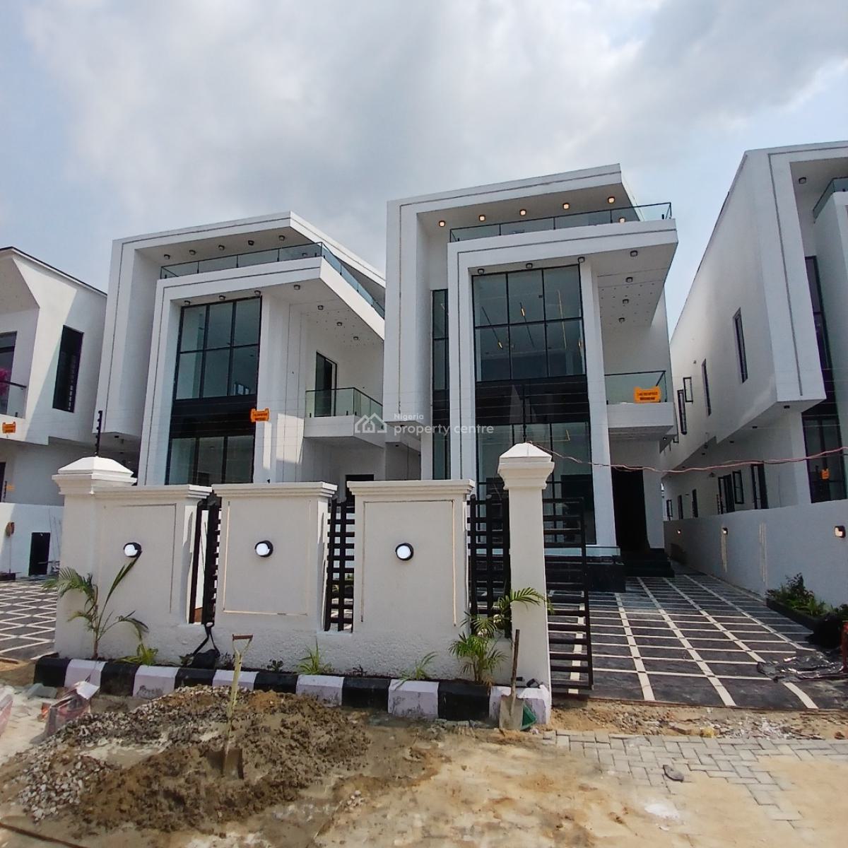 Gigantic 5 Bedroom Detached Duplex with Swimming Pool, Ajah, Lagos, Detached Duplex for Sale