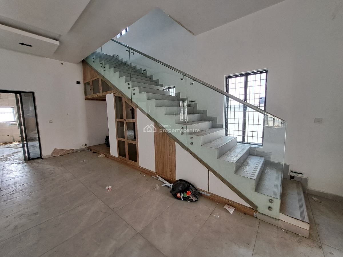Contemporary 5 Bedroom Duplex with 2 Rooms Bq, Acs & Gen Set, Lekki Phase 1, Lekki, Lagos, Detached Duplex for Rent