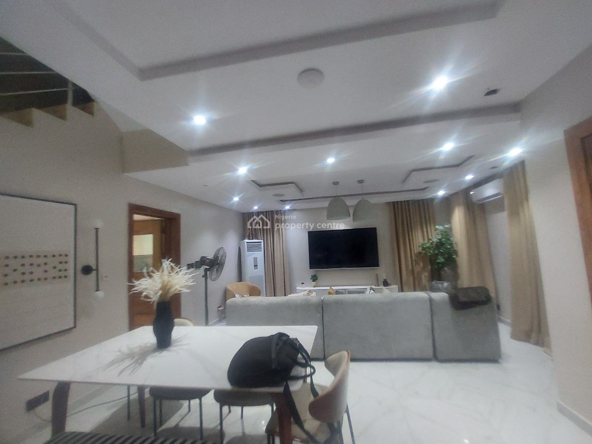 4 Bedroom Furnished Duplex with a Room Boys Quarter, Ikate Elegushi, Lekki, Lagos, Terraced Duplex for Rent