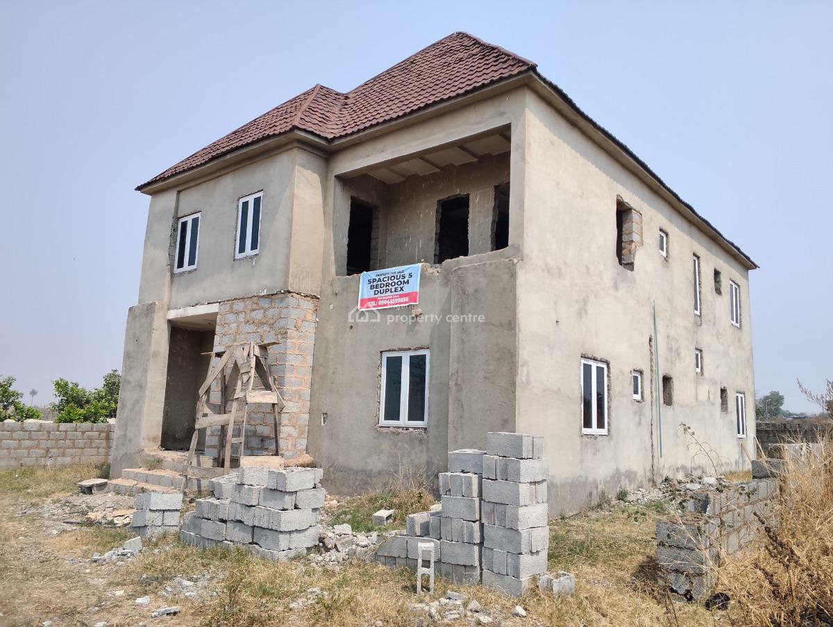 5 Bedroom Detached Duplex, Police Service Commission, Idu Industrial, Abuja, Detached Duplex for Sale