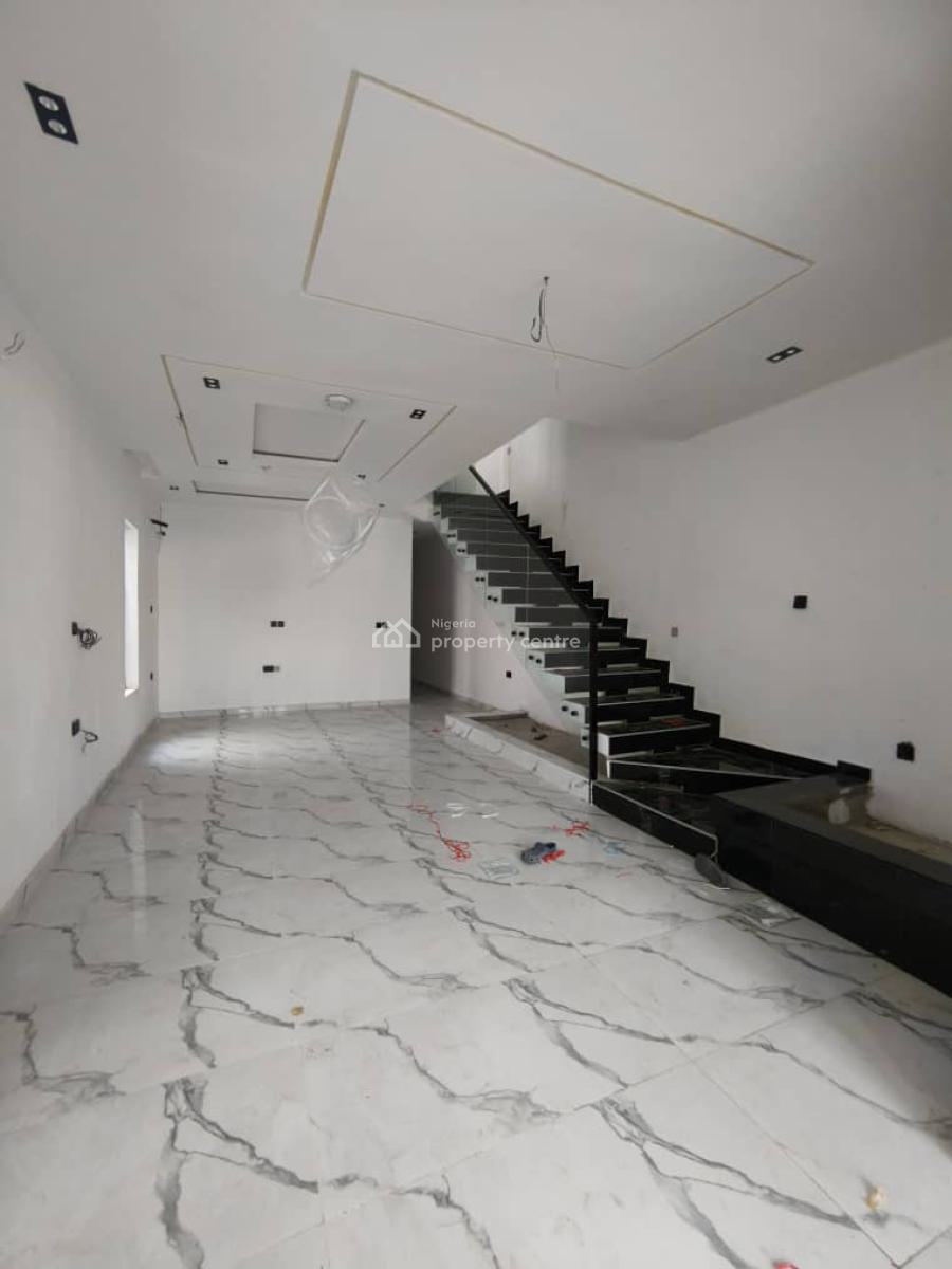 Luxury Brand New of 2 Units of 4 Bedroom Semi Detached Plus Bq, Chevron, Lekki, Lagos, Semi-detached Duplex for Rent