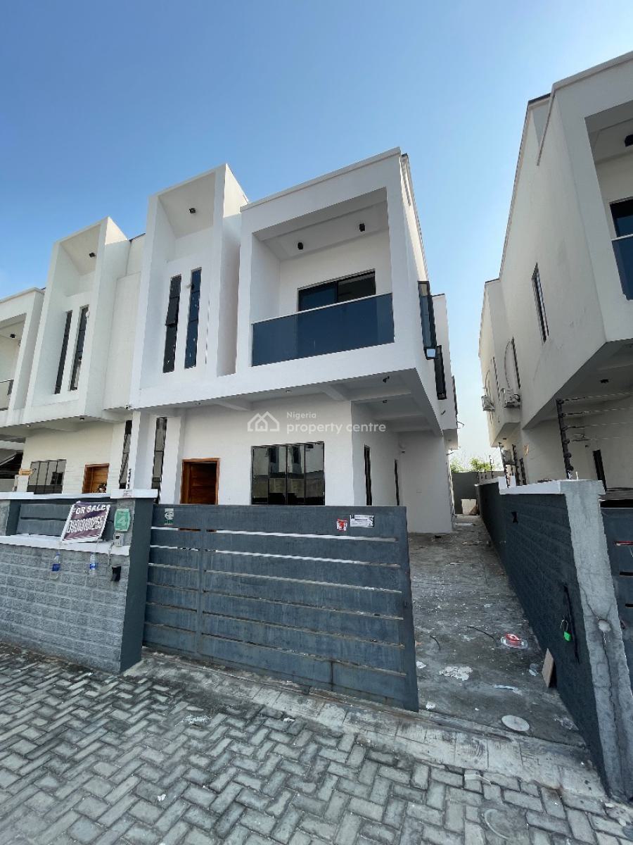4 Bedroom Semi Detached Duplex with Bq, Orchid Road, Lekki, Lagos, Semi-detached Duplex for Sale