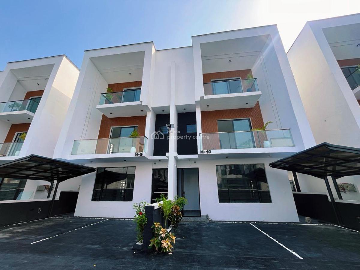 Luxury 4 Bedroom Semi Detached Duplex in a Mini Communal Estate, Orchid Road, Lekki, Lagos, Semi-detached Duplex for Sale