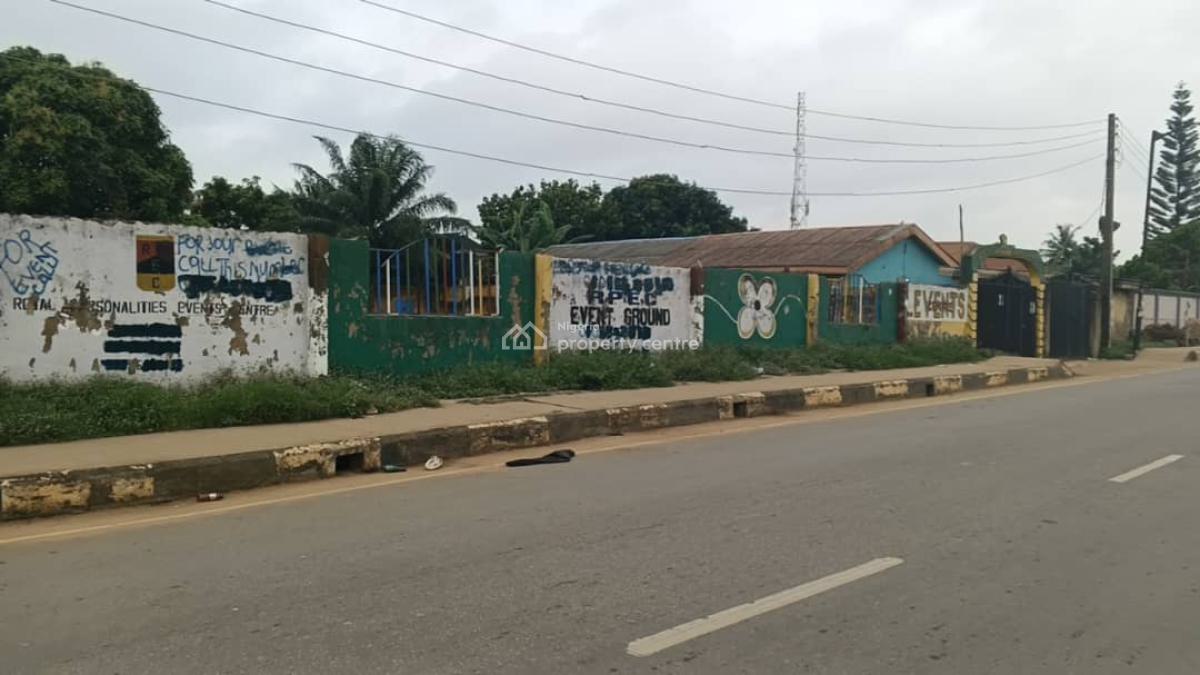 Half Plot of Land Suitable for Any Commercial Purposes, Power Line Road, Amikanle, Alagbado, Ifako-ijaiye, Lagos, Mixed-use Land for Sale