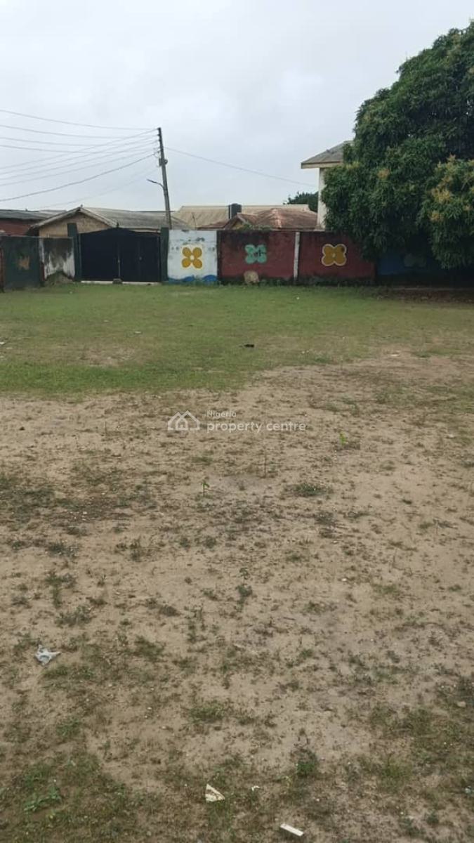 Half Plot of Land Suitable for Any Commercial Purposes, Power Line Road, Amikanle, Alagbado, Ifako-ijaiye, Lagos, Mixed-use Land for Sale
