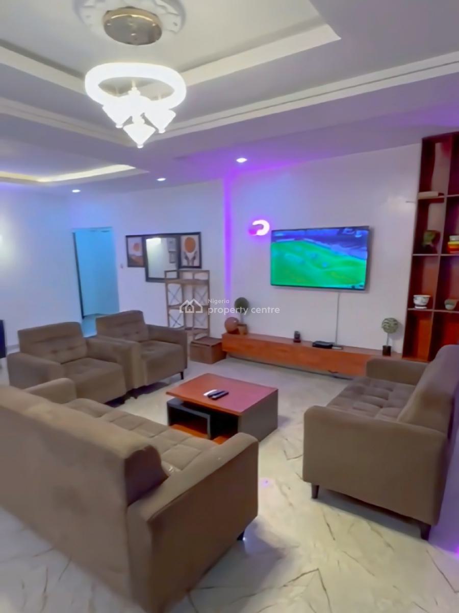 Furnished 2 Bedroom Apartment with Band a Electricity, Jahi, Abuja, Flat / Apartment for Rent