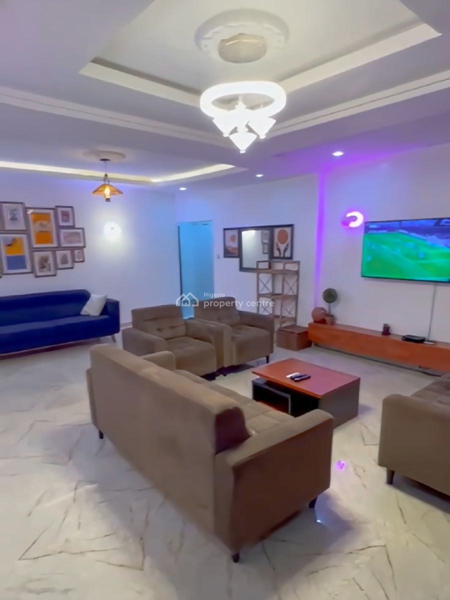 Furnished 2 Bedroom Apartment with Band a Electricity, Jahi, Abuja, Flat / Apartment for Rent