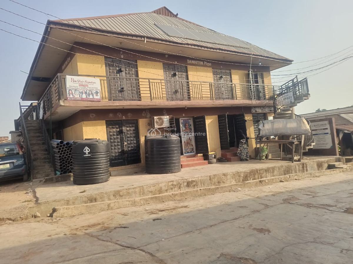 a Strategic 12 Units of Shop Shopping Complex, Gasland, Iyana Church Junction, Akobo, Ibadan, Oyo, Plaza / Complex / Mall for Sale