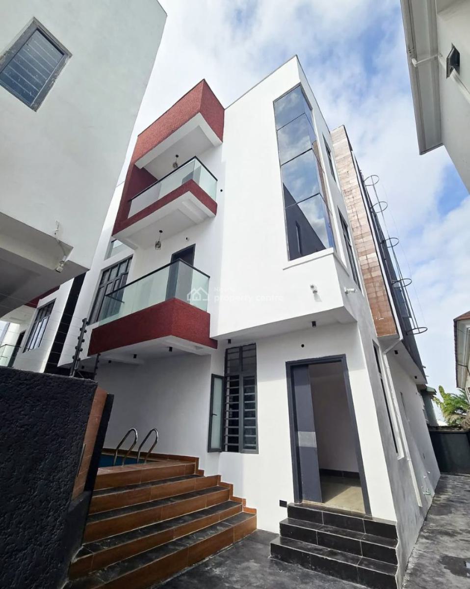 2 Nos 5 Bedroom Town Houses, Lekki Phase 1, Lekki, Lagos, Detached Duplex for Sale