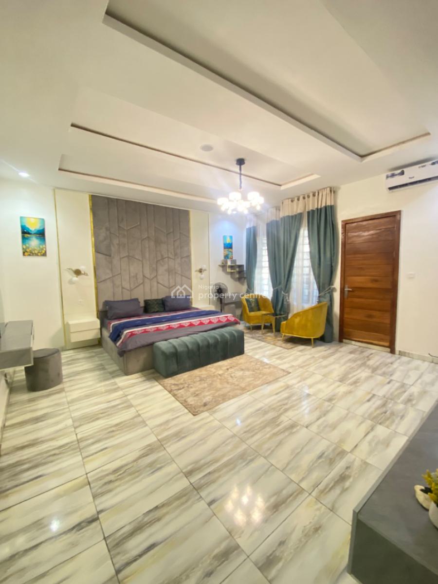 4 Bedroom Terrace Duplex with Pool, Star Link Internet, Solar and Gym, Vgc, Lekki, Lagos, Terraced Duplex for Rent