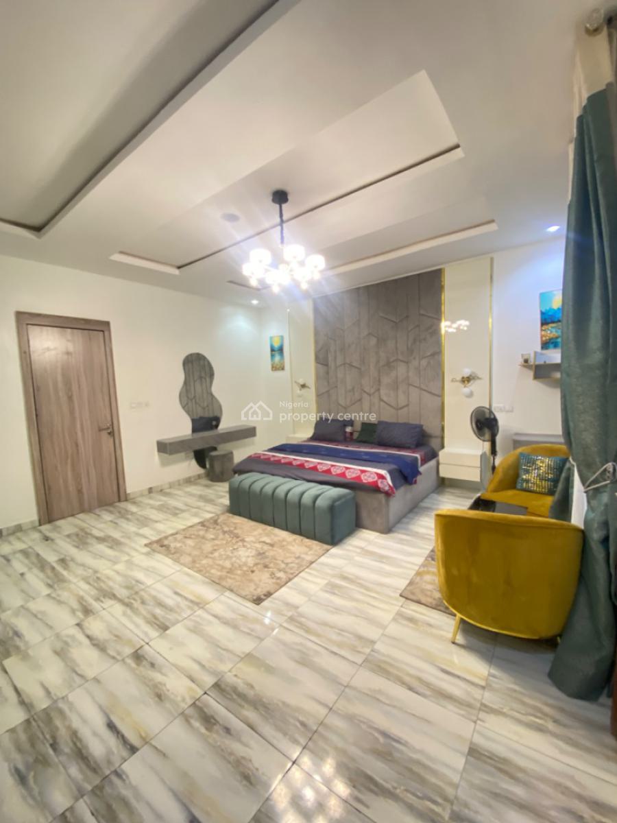 4 Bedroom Terrace Duplex with Pool, Star Link Internet, Solar and Gym, Vgc, Lekki, Lagos, Terraced Duplex for Rent