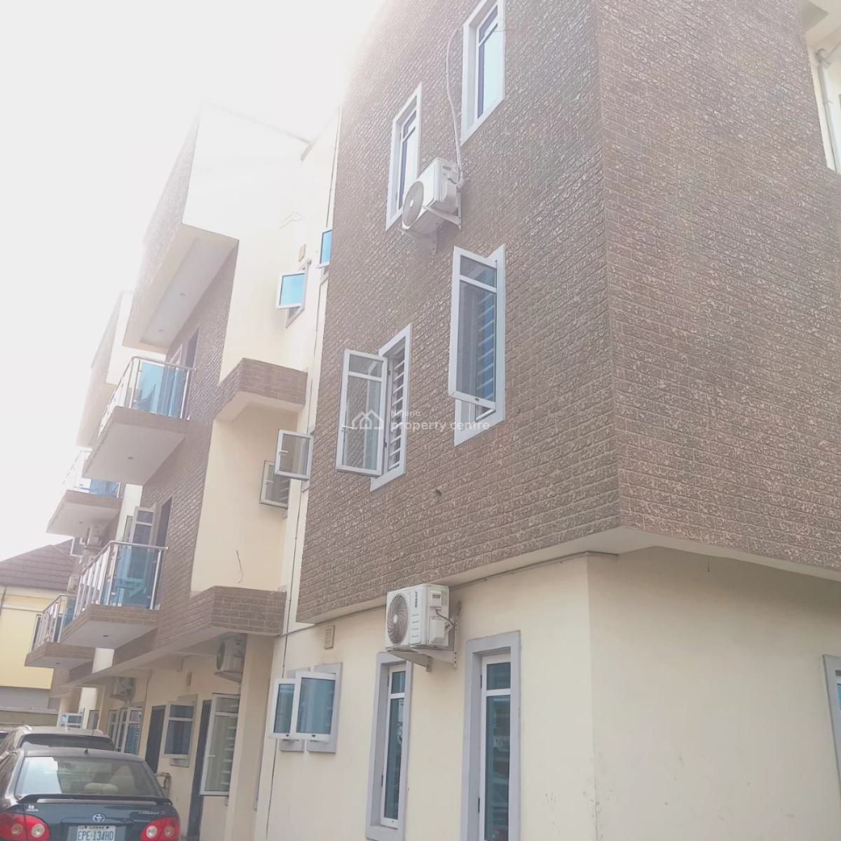 Service 3 Bedroom Apartment, Opposite Dominion Pizza, Agungi, Lekki, Lagos, Flat / Apartment for Rent