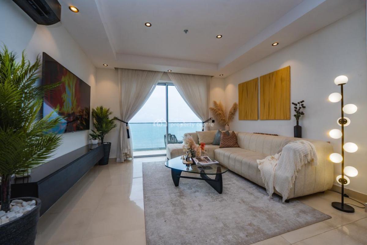 Fully Furnished 3 Bedroom Ocean View Apartment, Blue Waters, Victoria Island (vi), Lagos, Flat / Apartment for Rent