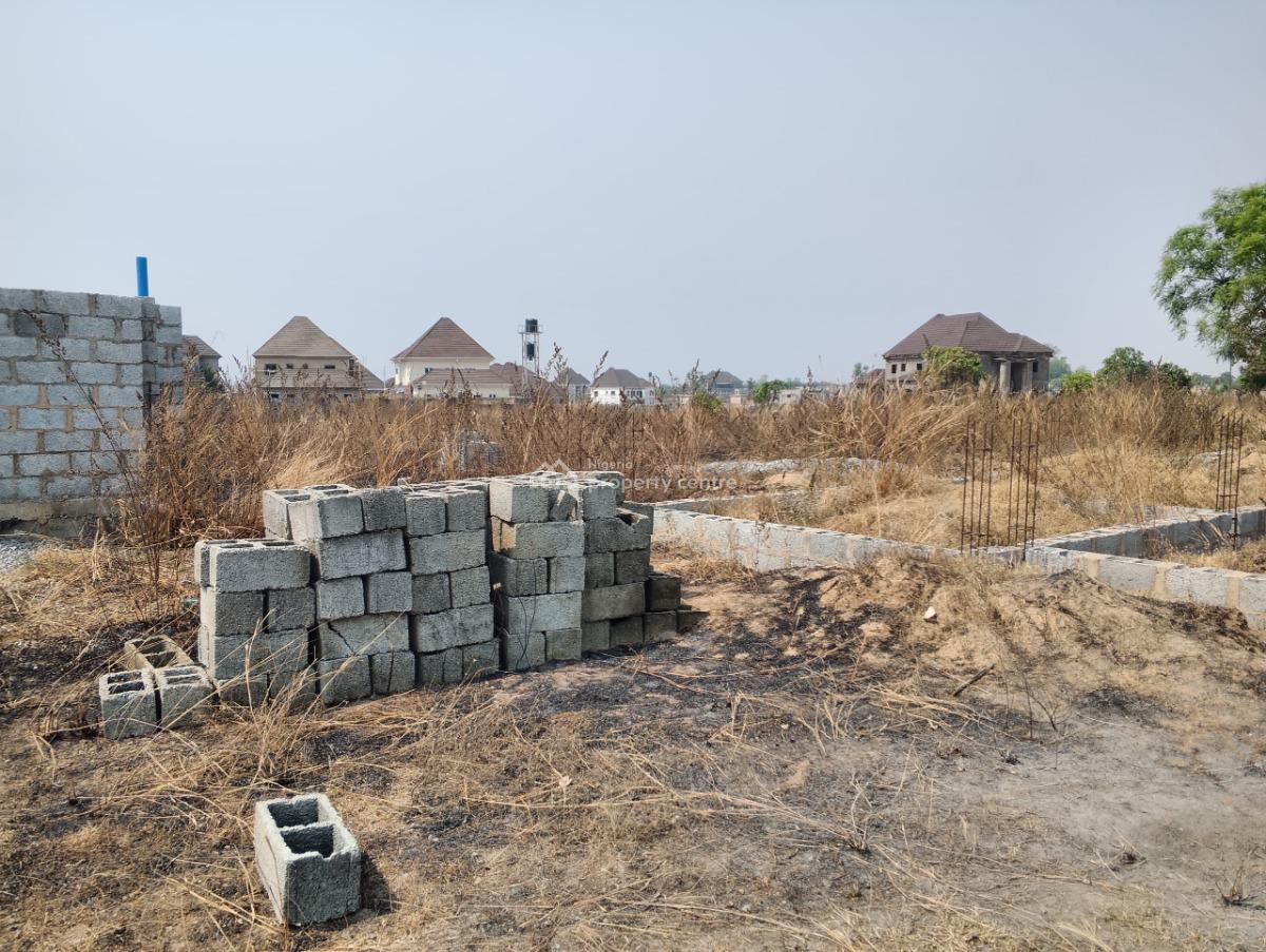 Estate Plot at Foundation Level, Idu Industrial, Abuja, Residential Land for Sale