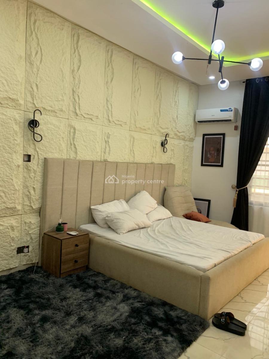 Brand New Furnished 2 Bedroom Semi Detached Duplex with Solar Inverter, Abraham Adesanya Road, Ajah, Lagos, Flat / Apartment for Rent