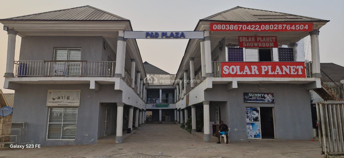 Prime 27-unit Shopping Plaza, P & D Plaza, Along Union Homes Road, Opposite Spa Mall, Kuje, Abuja, Plaza / Complex / Mall for Sale