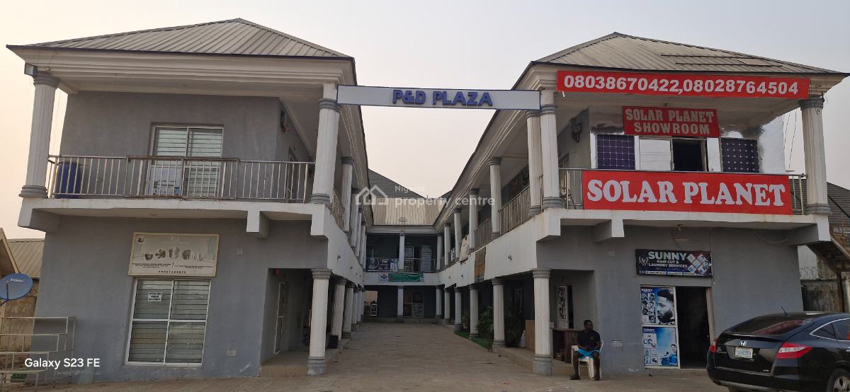 Prime 27-unit Shopping Plaza, P & D Plaza, Along Union Homes Road, Opposite Spa Mall, Kuje, Abuja, Plaza / Complex / Mall for Sale