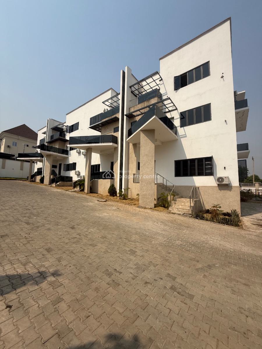 Classy and Spacious 4 Bedroom Fully Detached Duplex 4 Unit in a Compound, Asokoro District, Abuja, Terraced Duplex for Rent