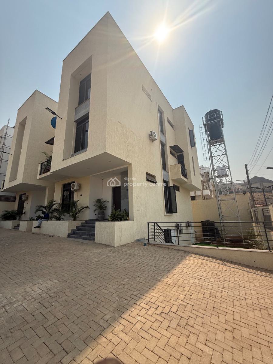 Classy and Spacious 4 Bedroom Fully Detached Duplex 2 Unit in a Compound, Asokoro District, Abuja, Terraced Duplex for Rent