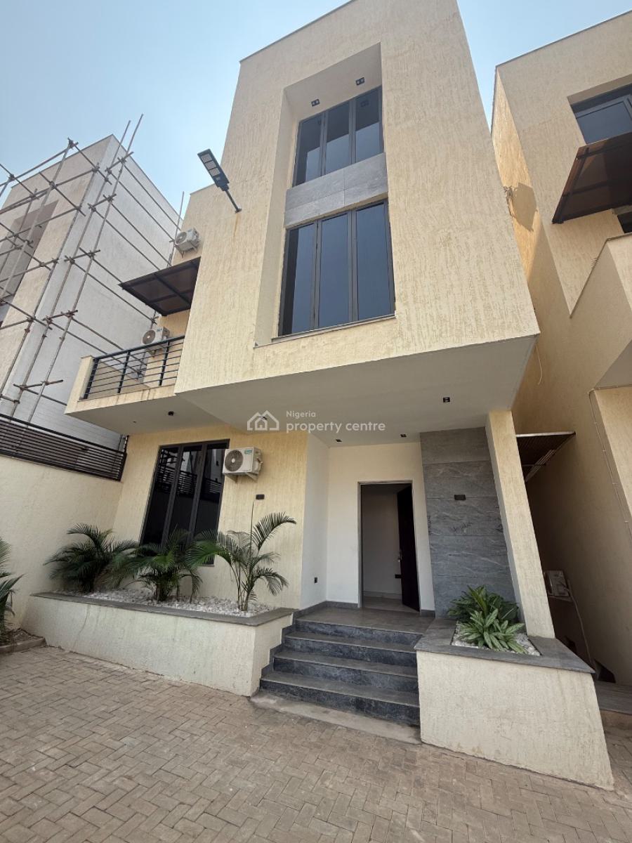 Classy and Spacious 4 Bedroom Fully Detached Duplex 2 Unit in a Compound, Asokoro District, Abuja, Terraced Duplex for Rent