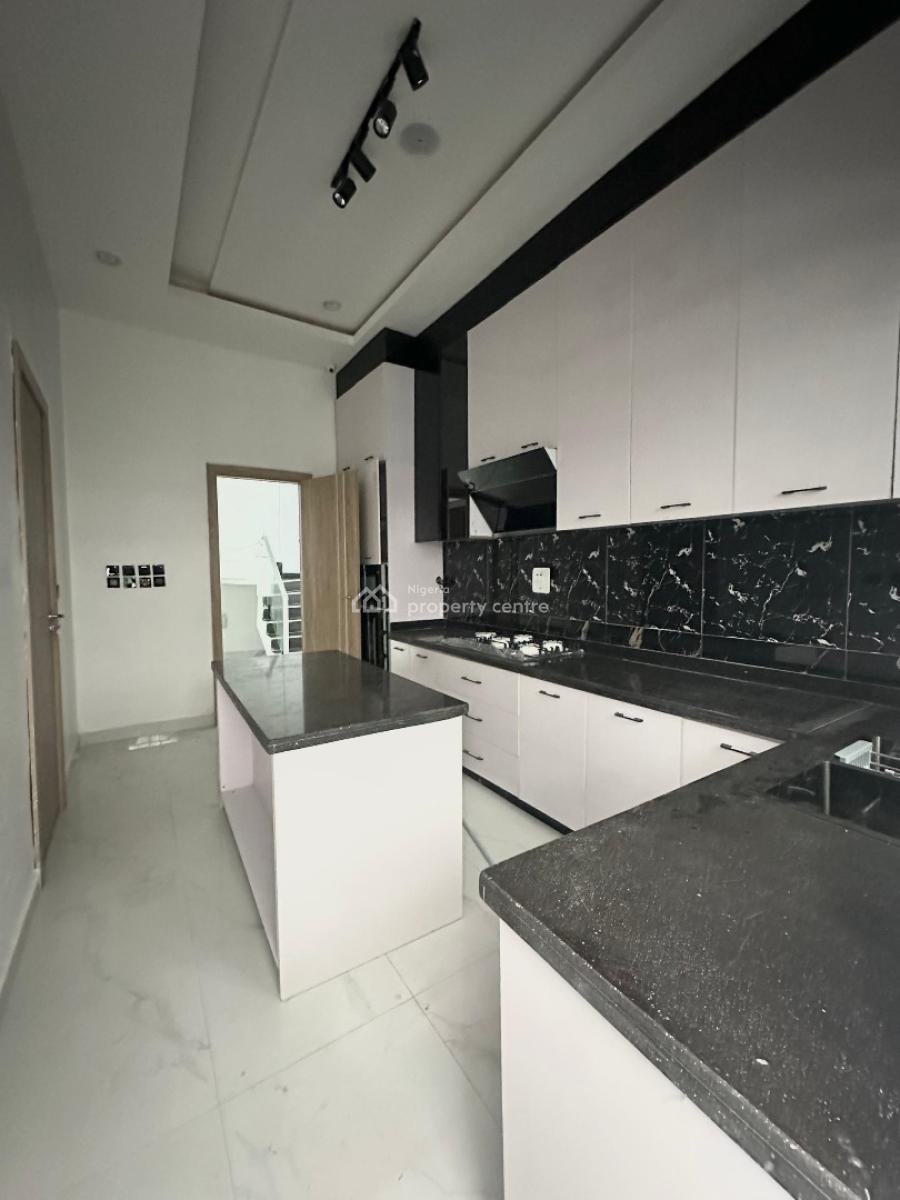 Newly Built 4 Bedrooms Semi Detached Duplex with Bq, Chevron, Lekki, Lagos, Semi-detached Duplex for Rent