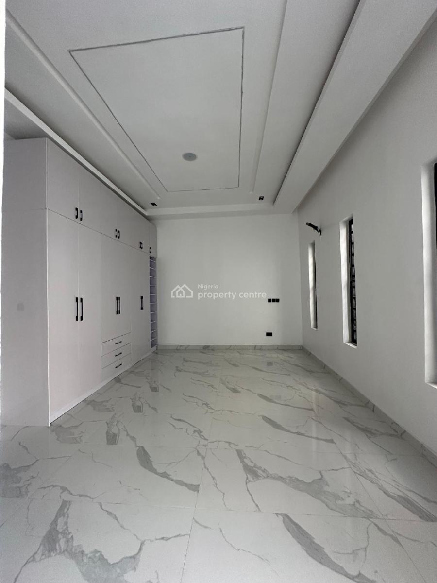 Newly Built 4 Bedrooms Semi Detached Duplex with Bq, Chevron, Lekki, Lagos, Semi-detached Duplex for Rent