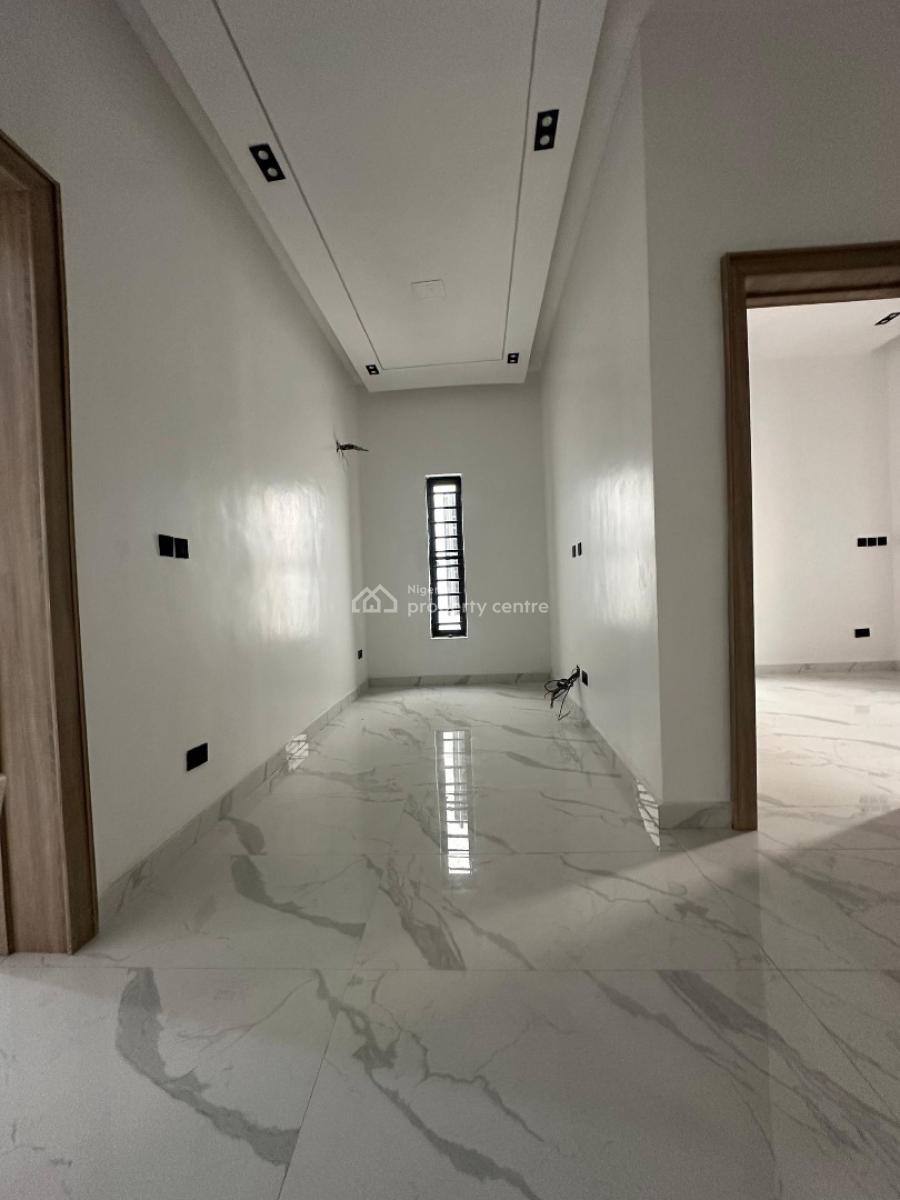 Newly Built 4 Bedrooms Semi Detached Duplex with Bq, Chevron, Lekki, Lagos, Semi-detached Duplex for Rent