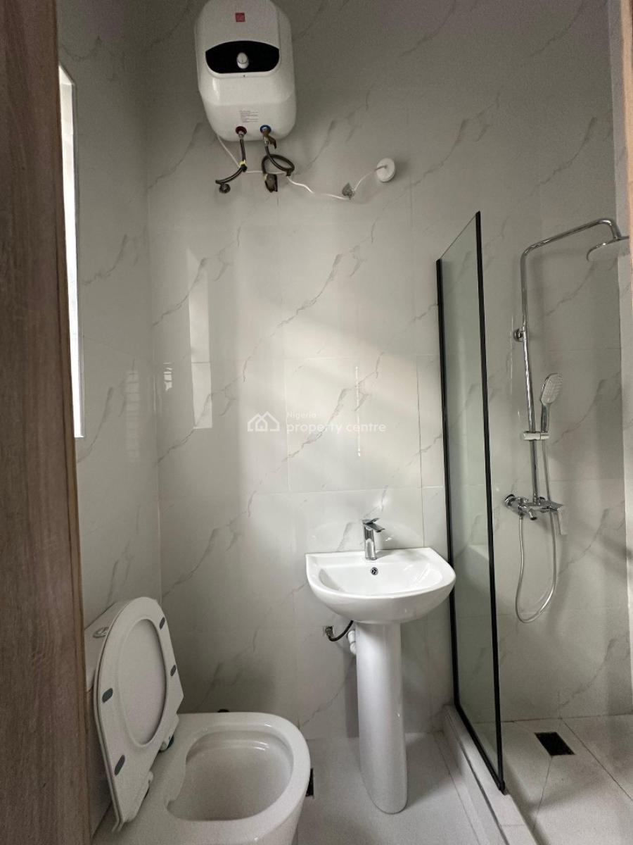 Newly Built 4 Bedrooms Semi Detached Duplex with Bq, Chevron, Lekki, Lagos, Semi-detached Duplex for Rent