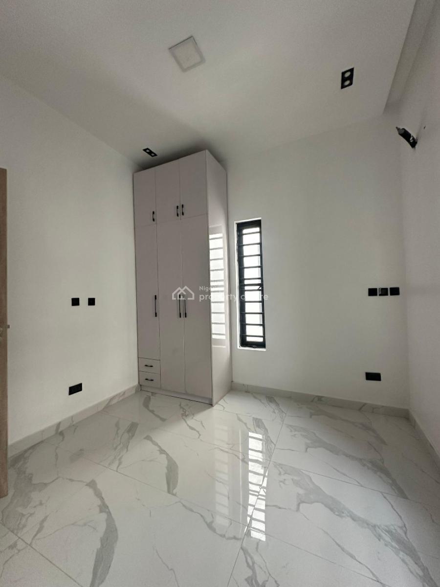 Newly Built 4 Bedrooms Semi Detached Duplex with Bq, Chevron, Lekki, Lagos, Semi-detached Duplex for Rent